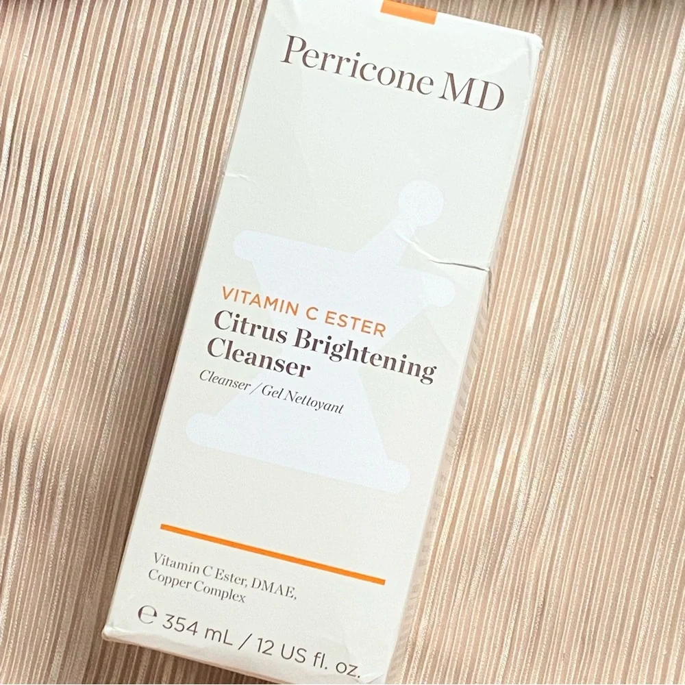 Perricone MD JUMBO SIZE C Ester Citrus Brightening Cleanser 12oz Facial Wash